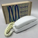 Vintage White Trendline Trimline Rotary Dial Wall Telephone Itt Nos Snow. Fixed Price $44.95.