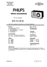 Service Manual For Philips B2 X71. Fixed Price $7.50.