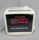 Philco Cube Alarm Clock Radio Am/fm Model #555K Vintage Tested Works. Fixed Price $14.95.