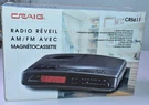 1997 Craig CR5611 Am/fm Clock Radio With Cassette Player - Brand New In Box!. Fixed Price $49.00.
