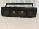 Hitachi Vintage Boombox Super Woofer Twin Drive Dual Cassette Radio 80S Works. Fixed Price $189.00.