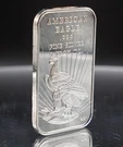 World Wide Mint American Eagle Wwm 1OZ 999 Fine Silver Bar C3989. Fixed Price $191.25.