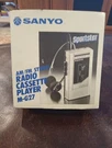 Vintage Sanyo Sportster Am/fm Radio Cassette Player M- G27 New Old Stock. Fixed Price $199.99.