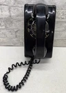 Vintage Itt Model 554 Series Black Rotary Dial Wall Mount Telephone. Fixed Price $59.00.