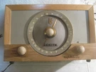 Vintage Zenith Y832 Tube Radio Am/fm Wood Cabinet Mid-century Modern Tested-read. Fixed Price $119.00.