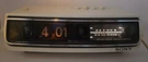 Vtg Sony Digimatic Flip Clock Radio White Am/fm Alarm Works - Read. Fixed Price $75.65.