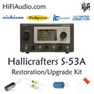 Hallicrafters S-53A Radio Restoration Kit Repair Upgrade Recap Capacitor Rebuild. Fixed Price $95.00.