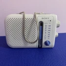 Sony ICF-S70 2 Band Splash Proof Shower Radio, With Hanging Strap White. Fixed Price $108.67.