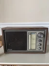 Estate Vintage Wood Panel Panasonic Fm Am Wb 3-BAND Radio Weather Model RE-6628. Fixed Price $69.99.