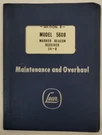 Lear Model 5608 Marker Beacon Receiver 34-8 Maintenance & Overhaul Manual. Fixed Price $23.00.