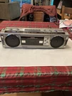 Panasonic Vintage Portable Radio With Tape Boombox Model RX-F4 , Good Shape.. Fixed Price $39.00.
