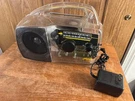 Am Fm Analog Baygen Freeplay Wind-up Emergency Radio Clear W/ Ac Adapter Works. Fixed Price $40.00.