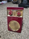 Maroon Zenith Royal 500 Transistor Radio. Fixed Price $69.99.