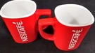 Set 2 New Nescafe Red Cups Mug Coffee Collectible Gift 8OZ Fast Shipping. Fixed Price $29.99.