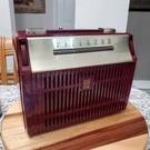 Very Rare Vintage 1953 Motorola Tube Radio Model 63L2 Working Maroon. Fixed Price $85.00.