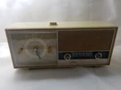 Montgomery Ward's Airline Vintage 1950'S Am/fm Clock Radio, Solid State. Fixed Price $80.00.