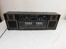 Vintage Montgomery Ward Boombox Dual Cassette Sound Good Model Jsa 39806. Fixed Price $79.95.