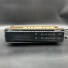 Vintage Alarm Clock Radio Woodgrain Dual Wake Up Panasonic Model Rc 6215 1980S. Fixed Price $36.92.