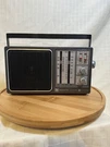 Vintage Black Gray Radio Portable Am/fm Long Range Antenna Work 7-3945A Model. Fixed Price $60.00.