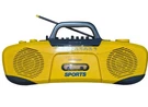 Sony Sports CFS-903 Yellow Boombox High Quality Audio. Fixed Price $25.00.