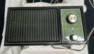 Vtg Ge Solid State Am Table Radio Model T-2210A Electric Dial Tune Works & Hums. Fixed Price $22.98.