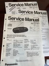 Panasonic RX-DT401 RXDT401 Supplements & Service Manual From Usa **original**. Fixed Price $19.99.