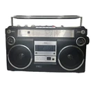 Rare Vtg 1980'S Sears 19888 Cassette/am/fm Radio Boom Box/ghetto Blaster Tested. Fixed Price $145.50.