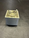 1969 Vintage Sony TFM-1837W Transistor Radio D3 Cube White Untested. Fixed Price $79.99.