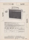 Sams 1954 Cbs Columbia Radio Schematic 5220 With Charts And Diagrams. Fixed Price $9.84.
