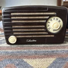 Rare Tube Radio Vintage Sears Silvertone Am Metal Body Model 1. Fixed Price $89.99.