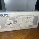 Vintage Wal-mart Tractor & Trailer Novelty Am-fm Radio Alarm Clock Open Box Rare. Fixed Price $70.00.