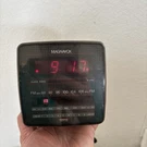 Magnavox Clock Radio D-3110 / 37S Tested Working 1980 Made Hong Kong. Fixed Price $33.00.