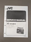 Jvc Model RC-727 Jw/c Service Manual D-1889. Fixed Price $54.95.