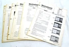 Westinghouse Manuals Table Top Radio's (17)+SERVICE Station Original 9AA. Fixed Price $14.95.