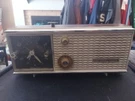 Vtg Zenith Solid State Clock White Radio Tested Works. Fixed Price $42.47.