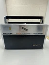 Vintage Zenith Transoceanic Royal 1000 All Transistor Portable Radio Model 9AT40. Fixed Price $55.00.