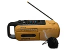 Sony Sports CFM-101 Water Resistant Am/fm Radio Cassette Player With Adapter. Fixed Price $40.00.