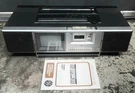 Vintage General Electric Model 4CM3326X Am Fm Stereo 5 Tv Micro Cassette. Fixed Price $425.00.