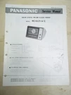 Panasonic Service Manual RC-6121/6121C Clock Radio Original. Fixed Price $7.98.