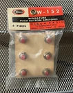 Vintage Olson Electronics- Nos Red Radio Mini Push Button Switches 6 Pack Sealed. Fixed Price $19.97.
