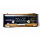 Vintage C1964 Wooden Case Philips B4X23A/15 Radio Sw Lw Mw Vhf. Fixed Price $199.88.