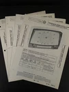 Sams Photofacts Vintage Radios Westinghouse Brand - You Choose Model. Fixed Price $6.50.