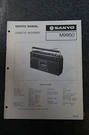 Sanyo M9950 Service Manual. Fixed Price $21.99.