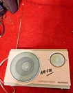 Vtg Pink Ima Portable Radio Am/fm Model NO.MR15. Fixed Price $5.00.