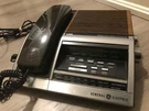Vintage Fm/am Clock Radio Memory Telephone 7-4700B. Fixed Price $30.00.