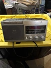 Vintage General Electric Cassette Clock Radio No. 7-4950ARARE Woodgrain Tstd. Fixed Price $100.00.