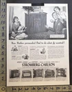 1948 Stromberg-carlson Radio Phonograph Record Mandarin Rochester 33913. Fixed Price $21.95.