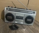Quasar GX-3603 Vintage 4 Speaker Cassette Boombox, Fully Workinglt. Fixed Price $78.00.