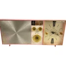 Vintage 1962 Pink Emerson Lifetimer Ii Clock Radio Model G1705 Tested & Working. Fixed Price $150.00.