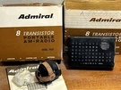 Vintage 1960'S Admiral Eight Transistor Radio YK201GP Am Band Case & Box Works. Fixed Price $28.00.